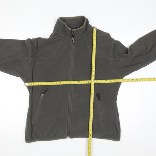 TOG24 Women’s Grey Full Zip Fleece Jacket Size 14/16