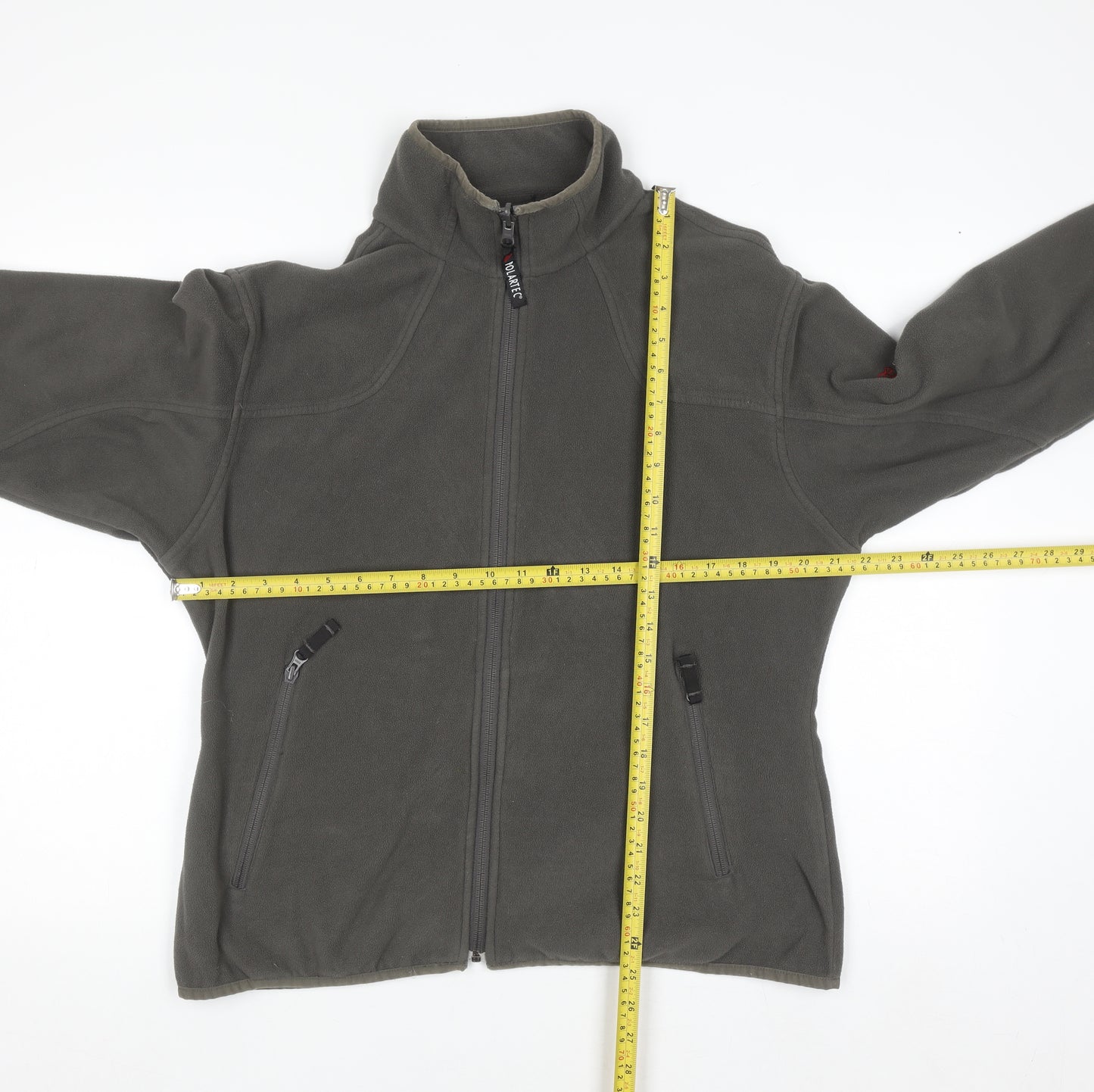 TOG24 Women’s Grey Full Zip Fleece Jacket Size 14/16