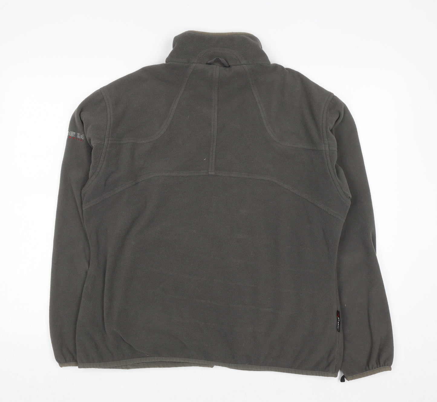 TOG24 Women’s Grey Full Zip Fleece Jacket Size 14/16