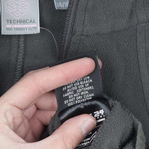 TOG24 Women’s Grey Full Zip Fleece Jacket Size 14/16