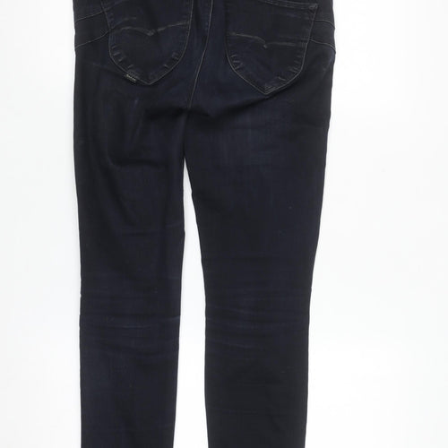 Salsa Women’s Black Skinny Jeans Size 9 Mid Rise Stretch Denim