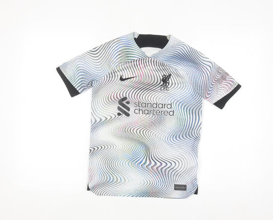 Nike Boys Liverpool FC Multicoloured Football T-Shirt Size 11-12 Years