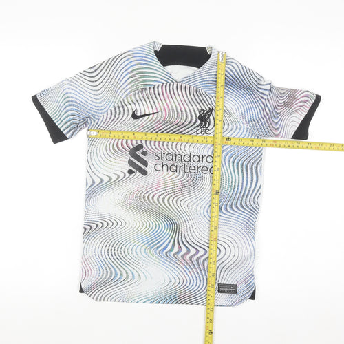 Nike Boys Liverpool FC Multicoloured Football T-Shirt Size 11-12 Years
