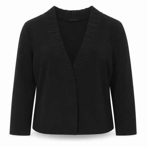 Gerry Weber Women's Black V-Neck Long Sleeve Cardigan Size 14