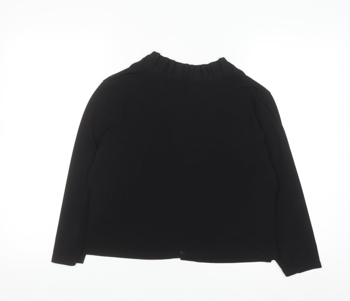 Gerry Weber Women's Black V-Neck Long Sleeve Cardigan Size 14