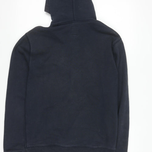 Jack Wills Men's Navy Blue XS Pullover Hoodie with Logo