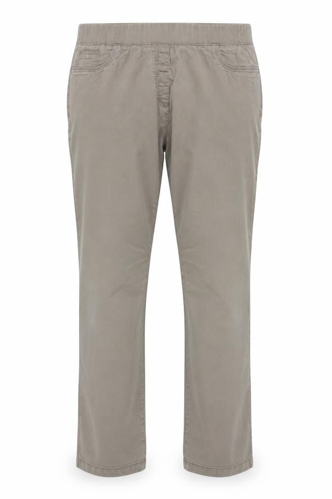 Front view of Punt Roma Men Beige XL Regular Fit Chino Trousers