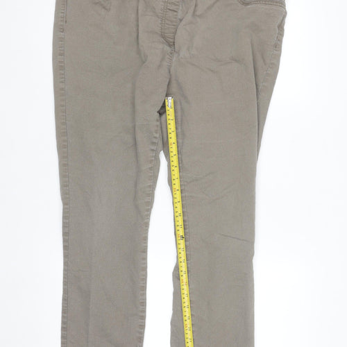 Punt Roma Men Beige XL Regular Fit Chino Trousers