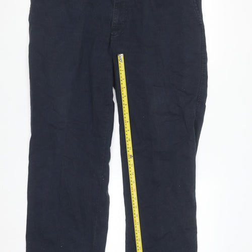 James Pringle Men's Blue Cotton Chino Trousers 38W 29L