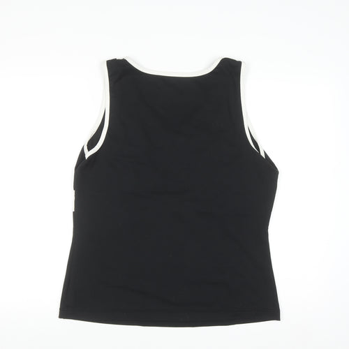 Tek Gear Women's Black XL V-Neck Colourblock Active Tank Top