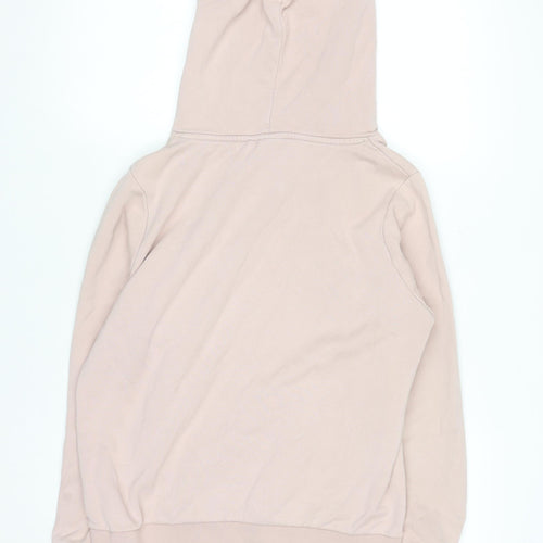 Diesel Women's Beige Pullover Hoodie XS Cotton Blend Casual