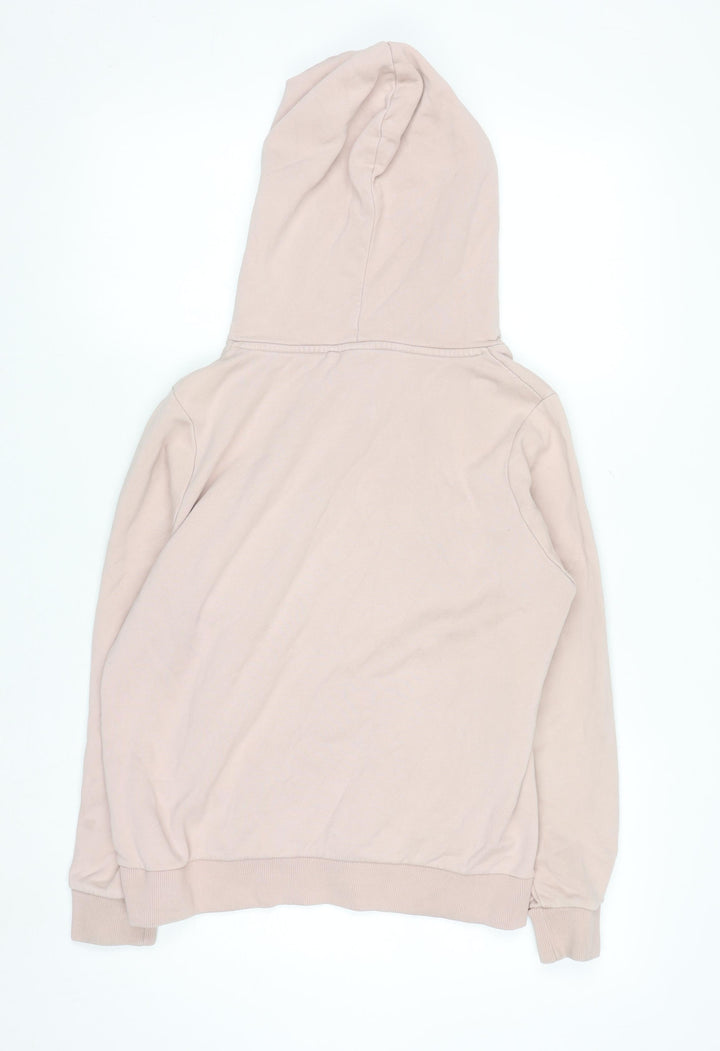 Diesel Women's Beige Pullover Hoodie XS Cotton Blend Casual