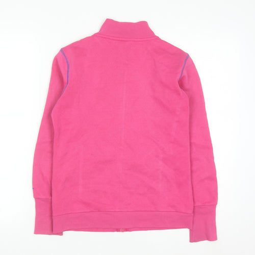 LA Gear Girls Pink Full Zip Fleece Sweatshirt 11-12 Years