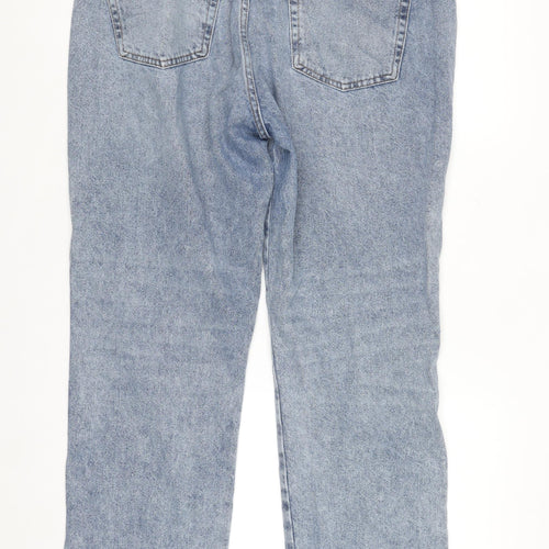 Denim Co. Women's Blue Straight Leg Jeans Size 18 Cotton