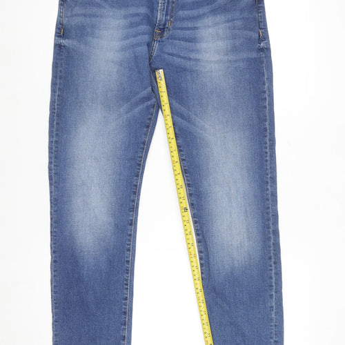 6th Sense Men's Blue 34/32 Tapered Denim Jeans