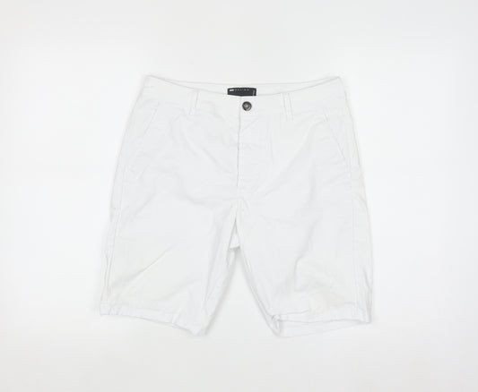 ASOS DESIGN Men's White Chino Shorts Size 30 Slim Fit