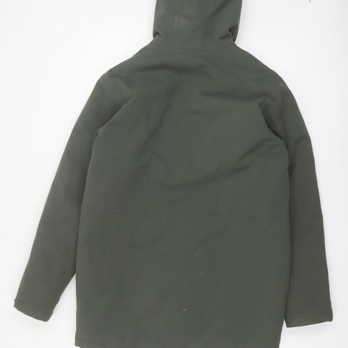Patagonia Men's Green Hooded Waterproof Parka Jacket Size S