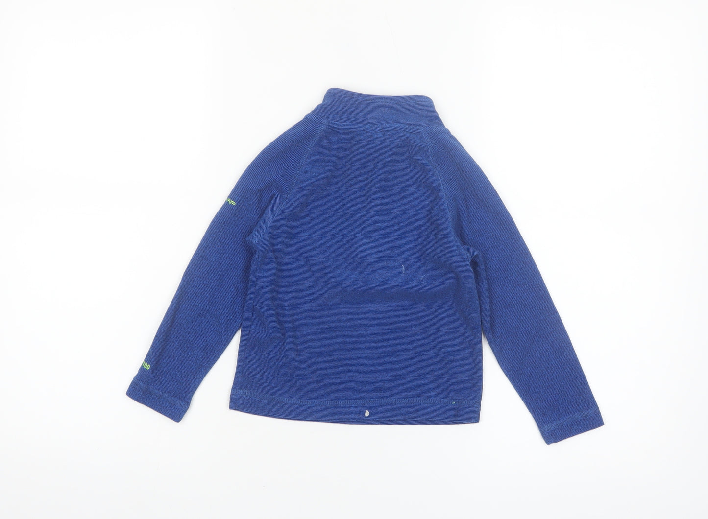 Trespass Boys Blue Fleece 1/4 Zip Pullover Sweatshirt 2-3 Years