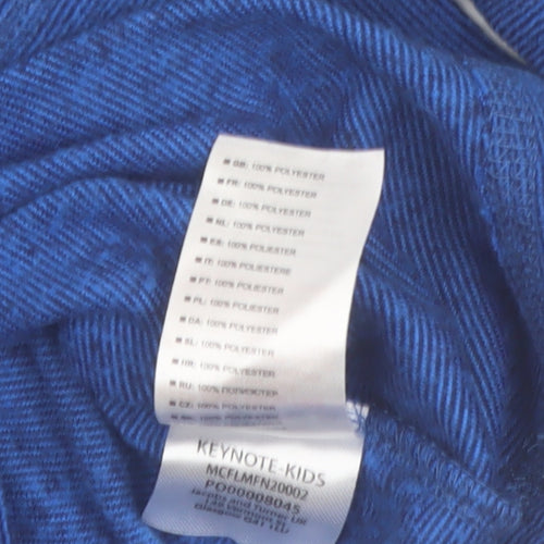 Trespass Boys Blue Fleece 1/4 Zip Pullover Sweatshirt 2-3 Years