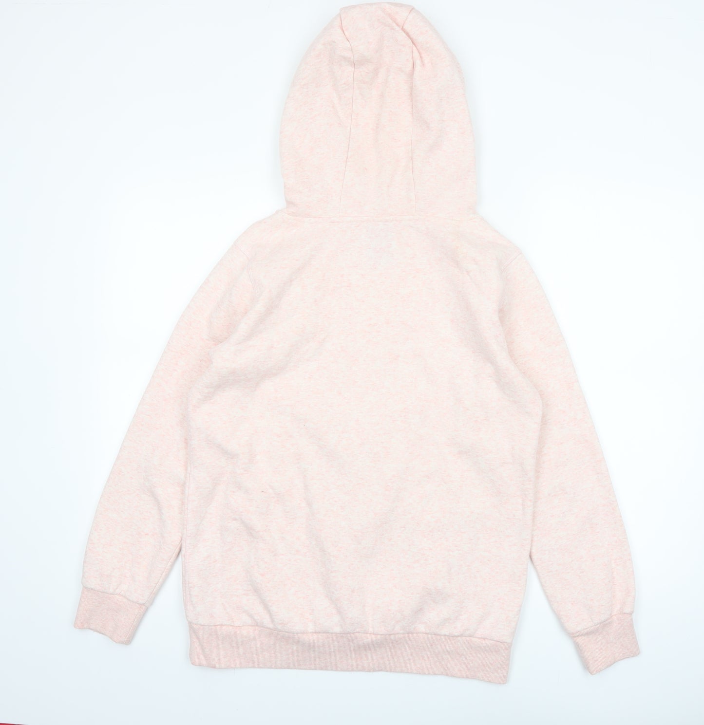 Reserved Girls Pink Pullover Hoodie Size 158cm Fleece Cotton Blend