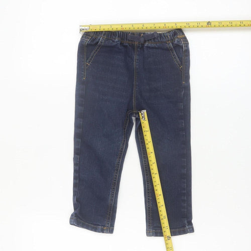 Dunnes Stores Unisex Baby Blue Stretch Denim Jeans 18-24 Months
