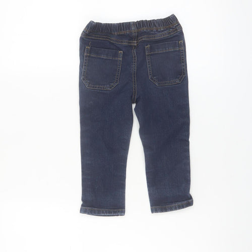Dunnes Stores Unisex Baby Blue Stretch Denim Jeans 18-24 Months