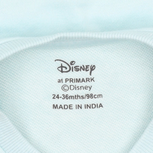 Disney at Primark Unisex Baby Blue Mickey Mouse Long Sleeve T-Shirt 24-36 Months