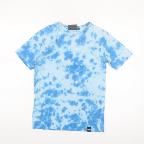 Sonnet London Boys Blue Tie-Dye Cotton Short Sleeve T-Shirt 10-12 Years