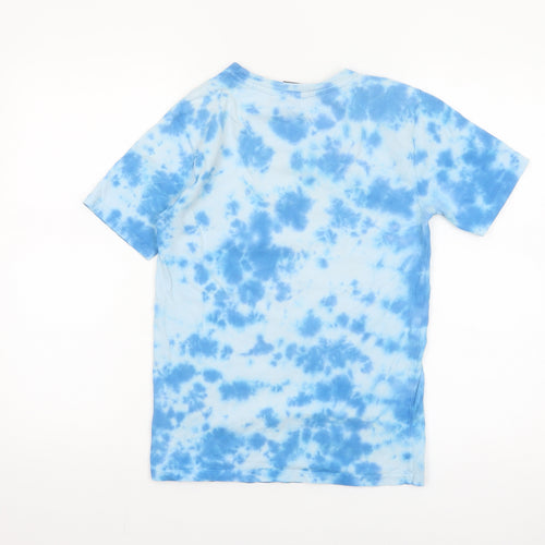 Sonnet London Boys Blue Tie-Dye Cotton Short Sleeve T-Shirt 10-12 Years