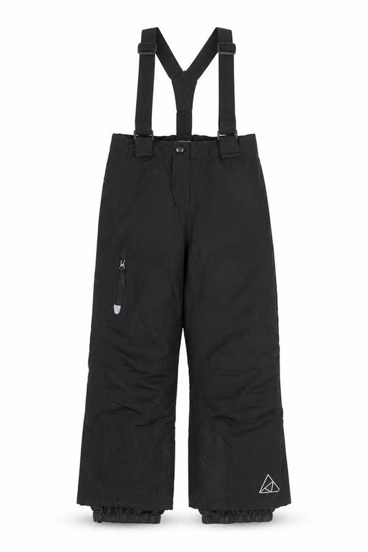 Crivit Boys Black 6-7 Years Waterproof Insulated Snow Pants Ski Trousers