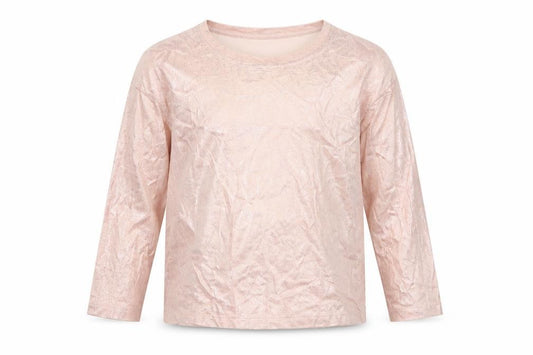 Zara Girls Pink Long Sleeve Cotton T-Shirt 6-7 Years
