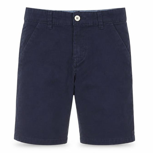 Denim Co Boys Blue Chino Shorts 6-7 Years Cotton Twill Casual Wear