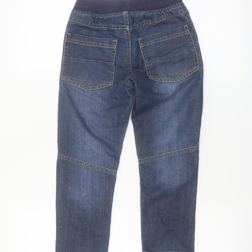 Dunnes Stores Boys Blue Elastic Waist Straight Jeans Age 6 Years