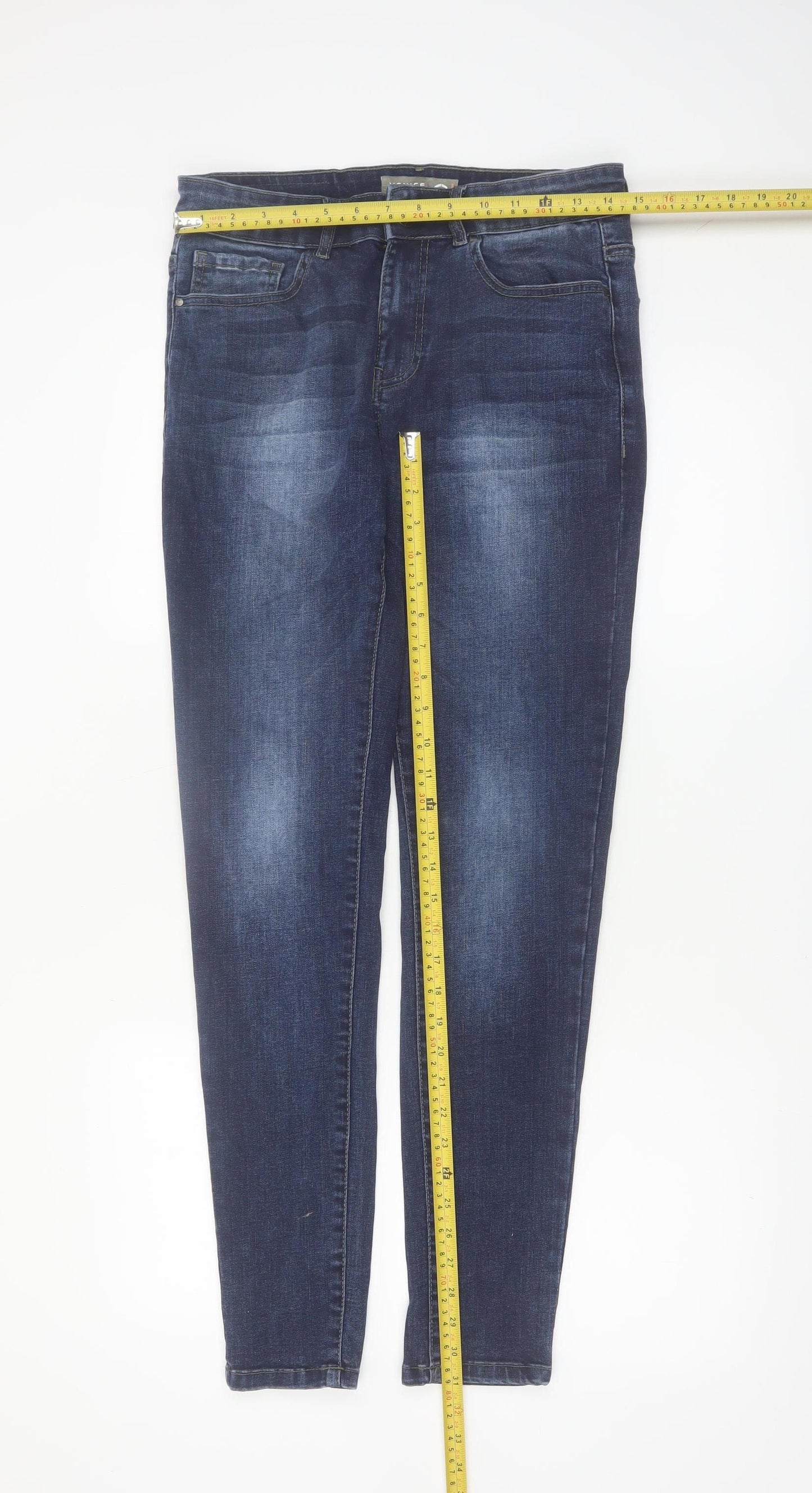 Venice Men’s Blue Super Skinny Denim Jeans Size 30 Extra-Slim Fit