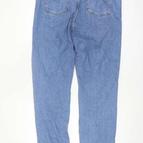 Marks and Spencer Women's Blue Slim Straight Jeans Size 16 Regular
