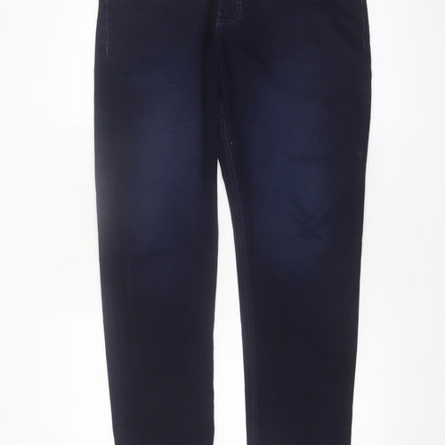 Element Women’s Blue Straight Leg Jeans Size 14 Regular Denim Stretch