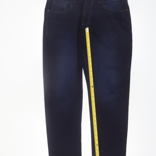 Element Women’s Blue Straight Leg Jeans Size 14 Regular Denim Stretch