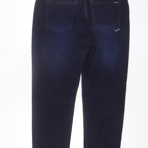 Element Women’s Blue Straight Leg Jeans Size 14 Regular Denim Stretch