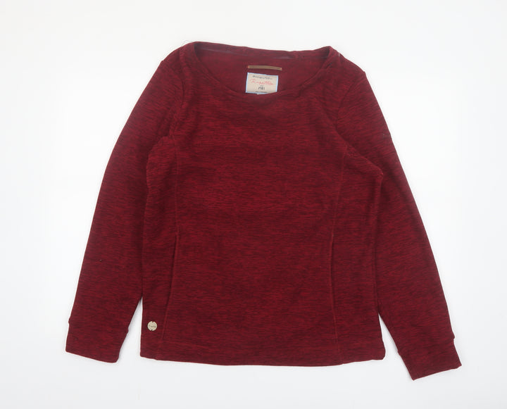 Regatta Great Outdoors Womens Red Pullover Sweatshirt UK 14