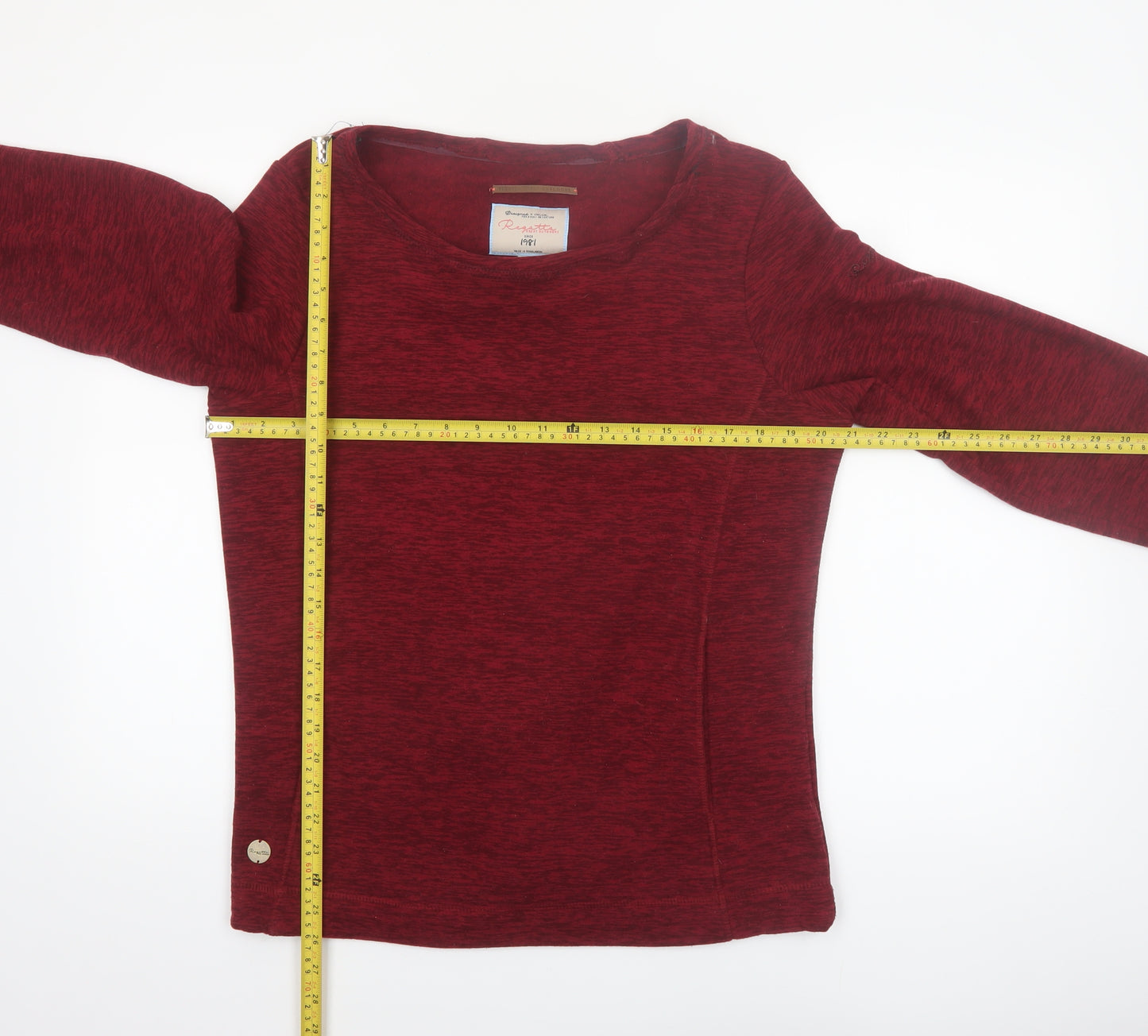 Regatta Great Outdoors Womens Red Pullover Sweatshirt UK 14