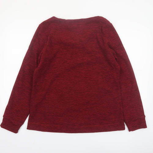 Regatta Great Outdoors Womens Red Pullover Sweatshirt UK 14