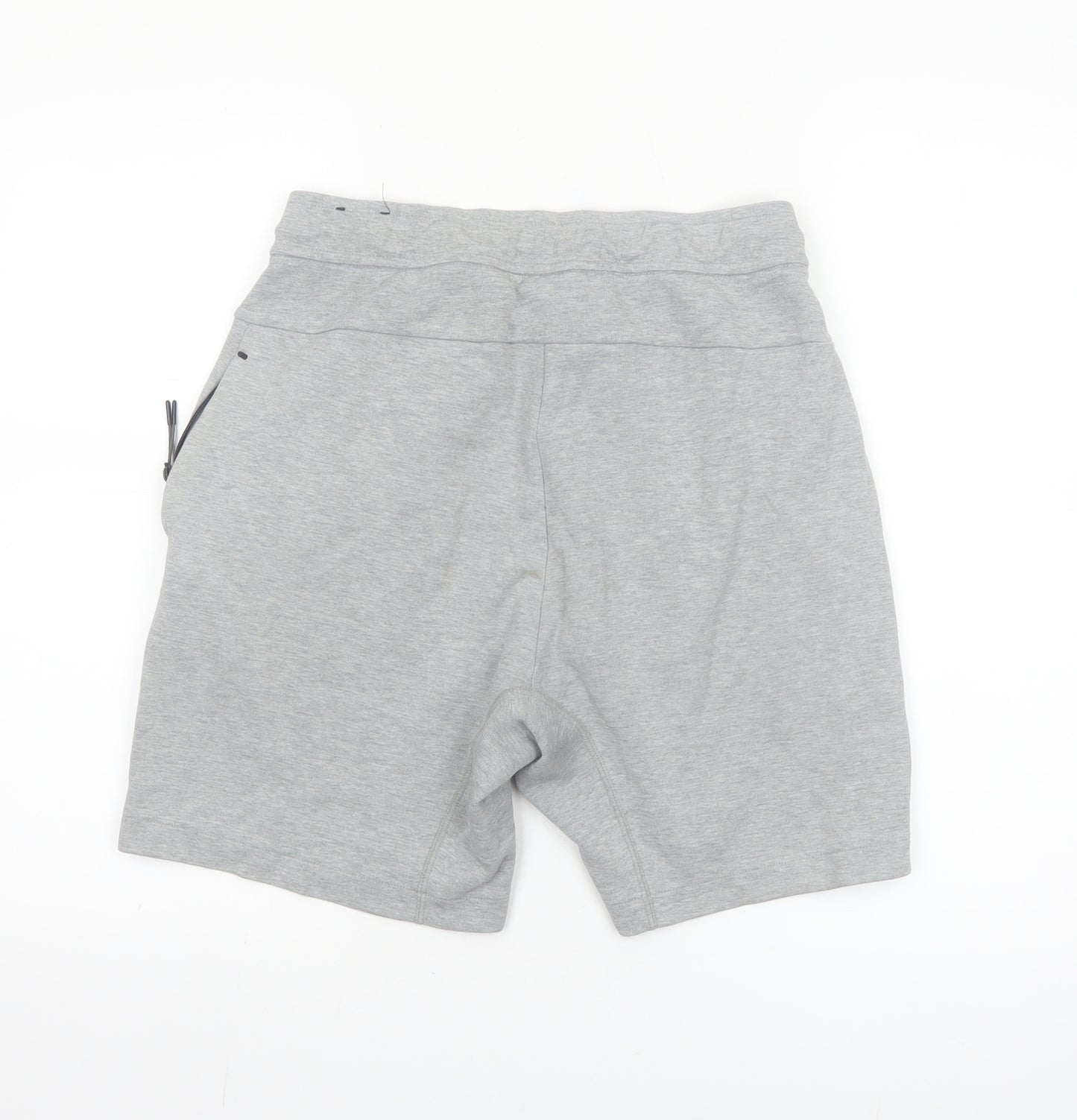 Nike Men's Grey XS Sweat Shorts with Drawstring and Pockets