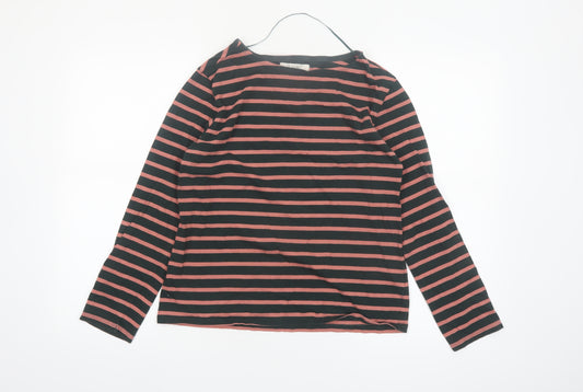 Seasalt Women’s Multicoloured Striped Sailor Shirt UK 12 Cotton