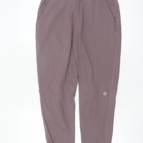 Gym+Coffee Womens Mauve Jogger Sweatpants Size S Athleisure Trousers
