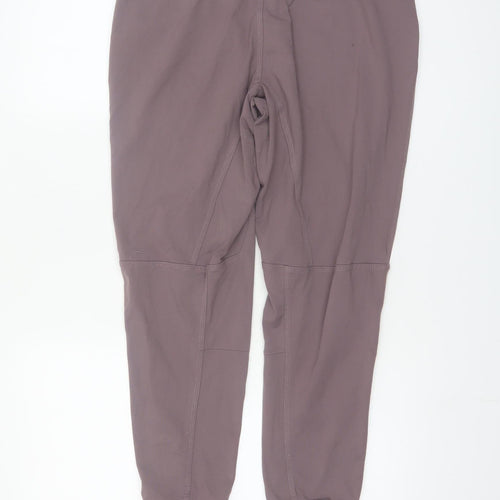 Gym+Coffee Womens Mauve Jogger Sweatpants Size S Athleisure Trousers