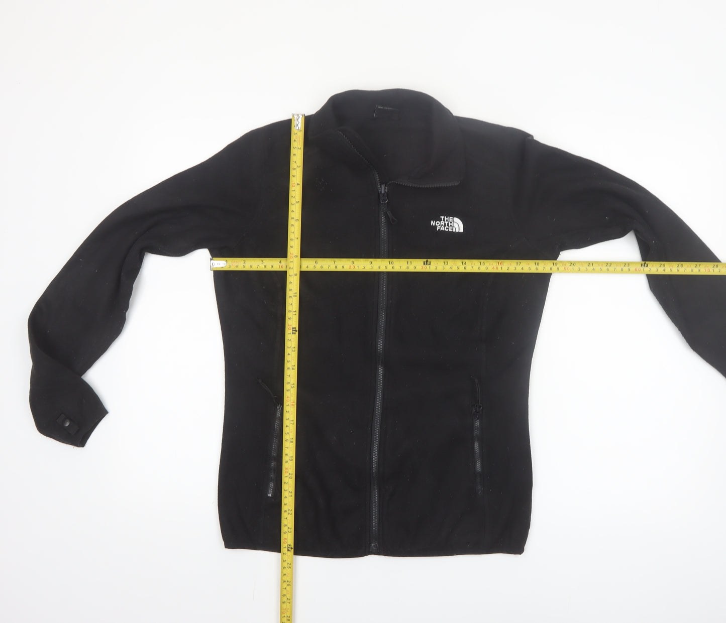 The North Face Women's Black Fleece Full Zip Jacket Size M