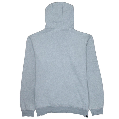 Puma Men's Grey Pullover Hoodie Size L Fleece Sportswear