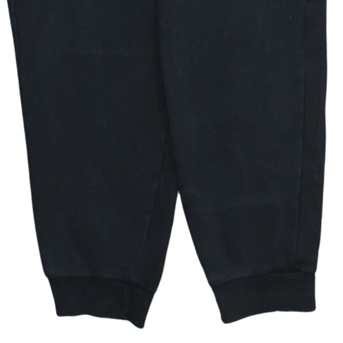 Puma Men's Black Jogger Trousers L Elastic Waist Fleece