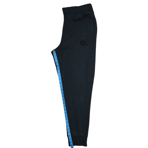 Champion Men's Black Fleece Jogger Trousers Size L