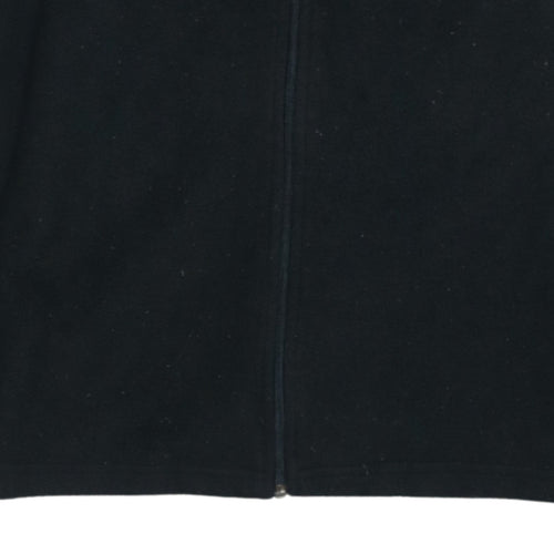 Kappa Men's Black Fleece Full Zip Jacket Size M